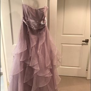 David’s bridal bridesmaid gown